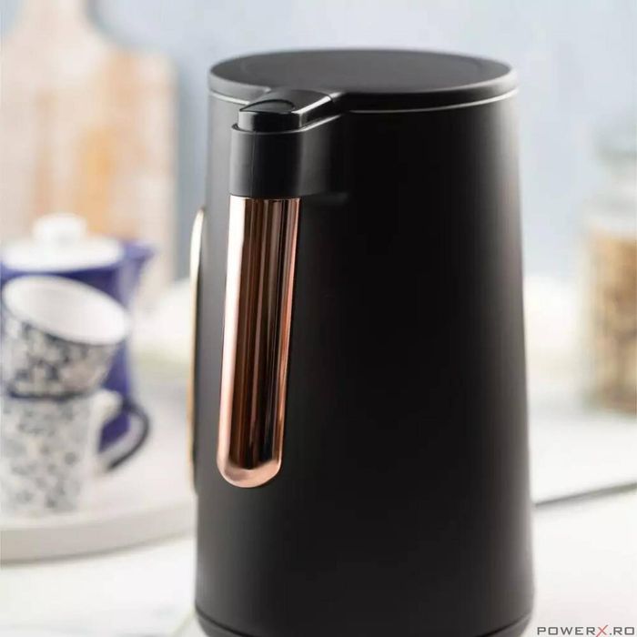 Fierbator electric, fabricat din otel inoxidabil 304, panou LED,