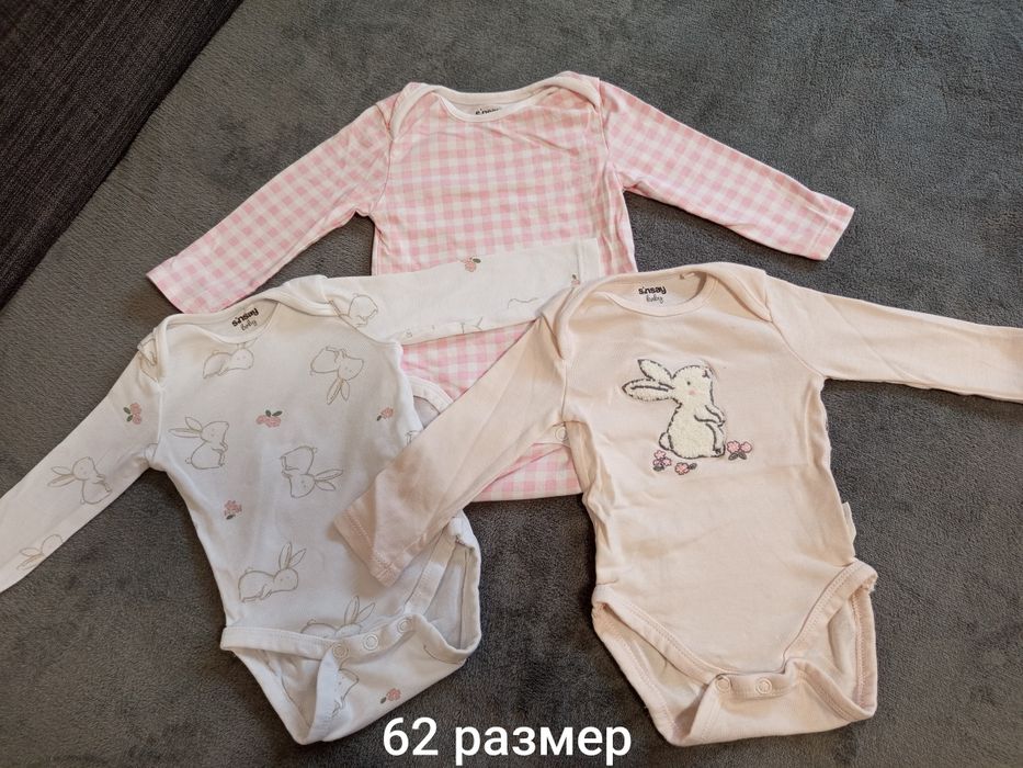 Бебешки дрехи за момиченце 62/68 размер