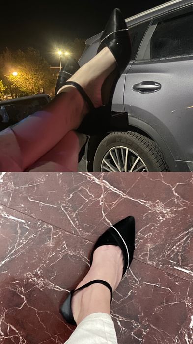 Туфли на каблуке.