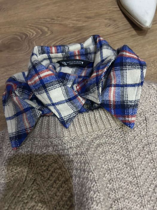 Рокля зара и пуловер