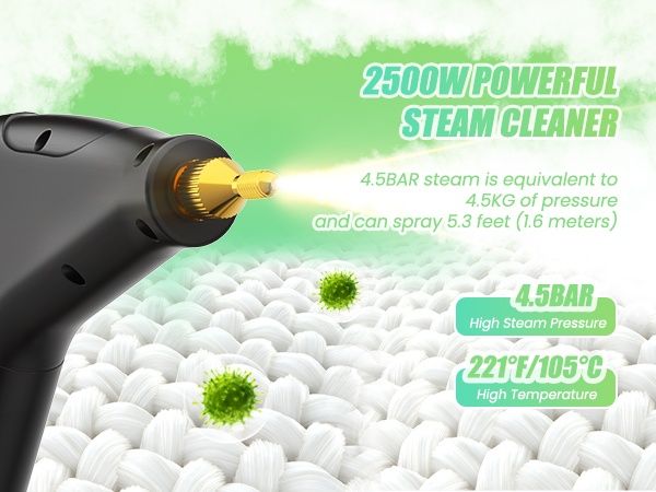 Парочистачка с Високо Налягане 4.5 Bar и Тъч Контрол, Hombasing 2500W