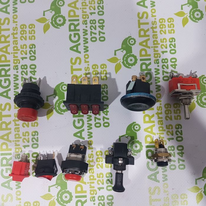 Buton pornire,intrerupator, tractor