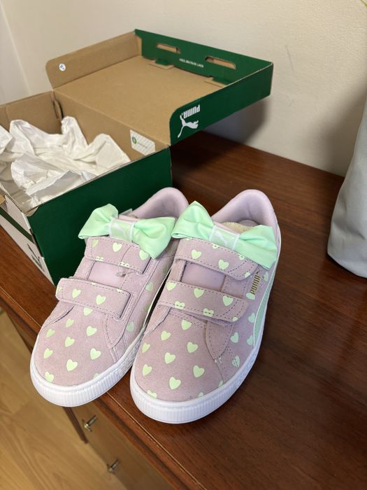 Кеды детские PUMA Suede Classic Re-Bow