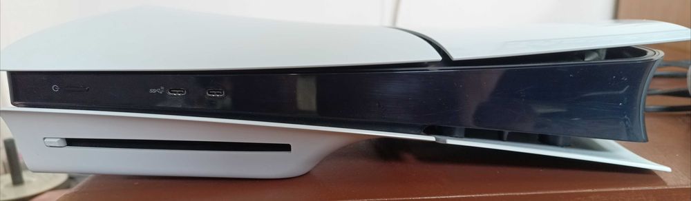 PlayStation 5 slim дисков вариант с 1 контролер и кабели!