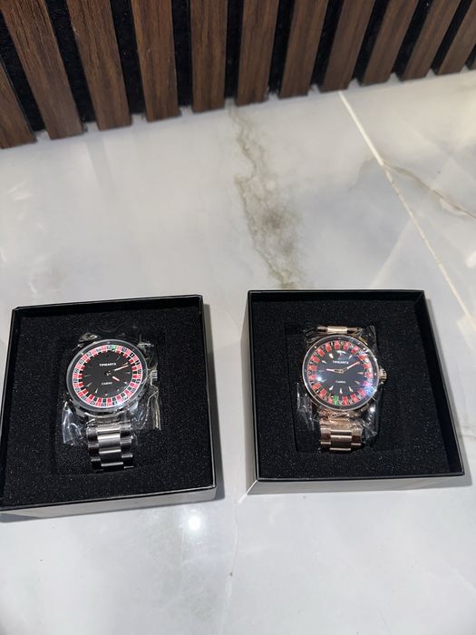 Уникален мъжки часовници с казино дизайн – Въртящ се циферблат