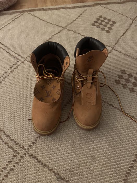 Ghete Timberland  x Louis Vuitton