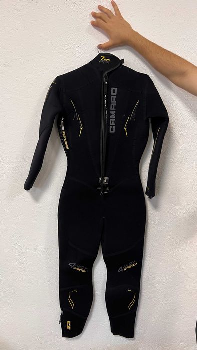 Vand Costum Damă de Scufundări Semi-Dry Camaro 7mm, Neopren, Mărimea 40