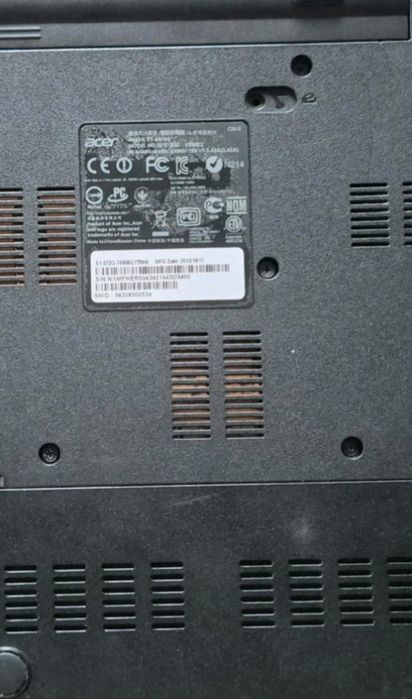 Б/у ноутбук в рабочем состоянии acer