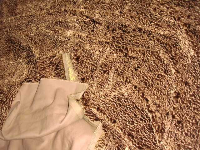 Ткань Югославия СССР набивной бархат шелк натур на 100% Натур Хлопок