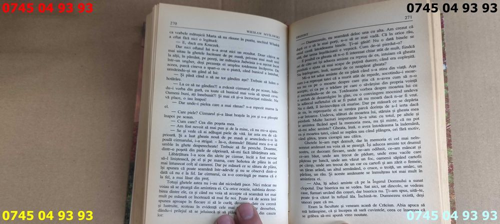 carte carti ORIZONT de Wieslaw Mysliwski cartonata