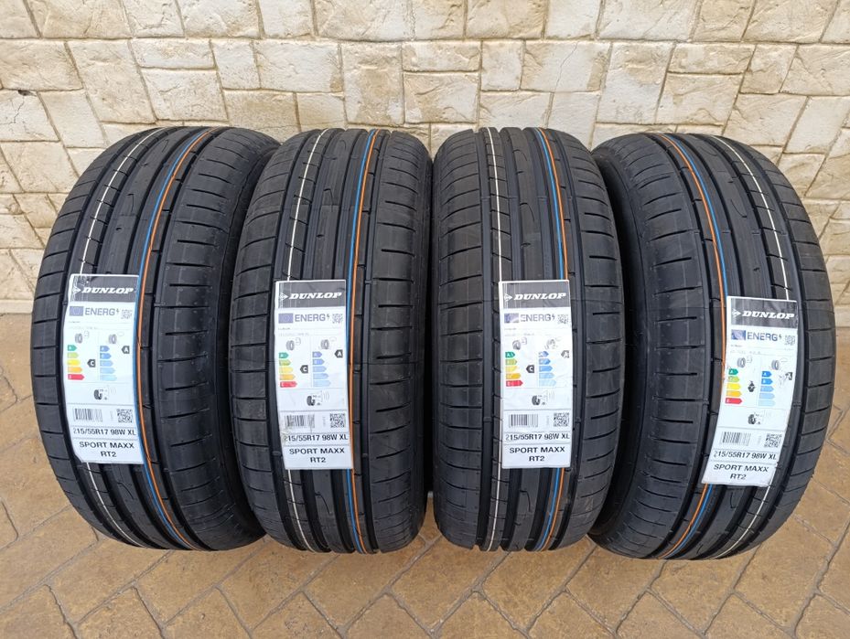 Нови гуми DUNLOP 215/55/17 Sport Maxx RT 2 БОРД