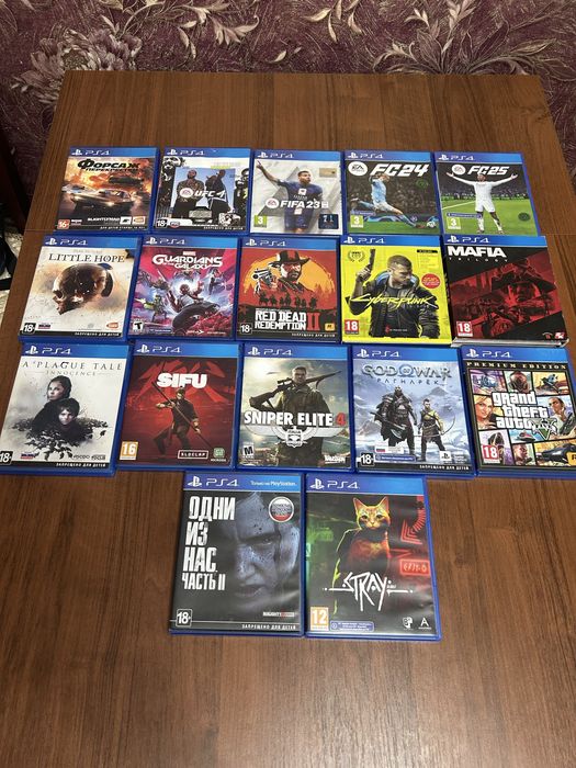 Продам или обменяю игры на ps4