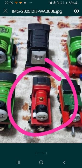 Trenulet thomas roșu