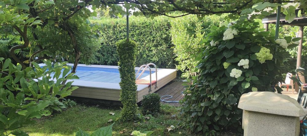 Къща с басейн и просторен двор в с. Скравена.