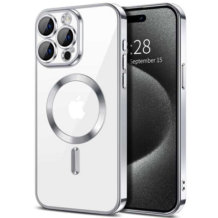 Husa iPhone 16 Pro, 16, 16 Pro Max, 16Plus MagSafe Transparenta