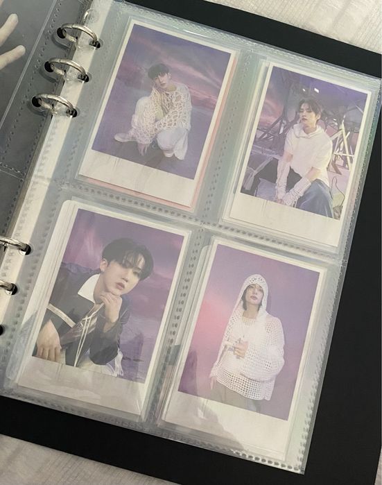 официальные карты со stray kids,bang chan,minho,chang bin,hyunjin