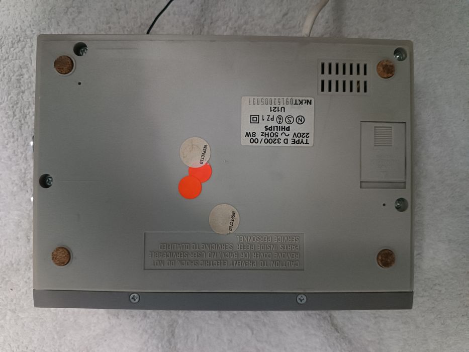 Aparat radio cu ceas PHILIPS D3200 retro
