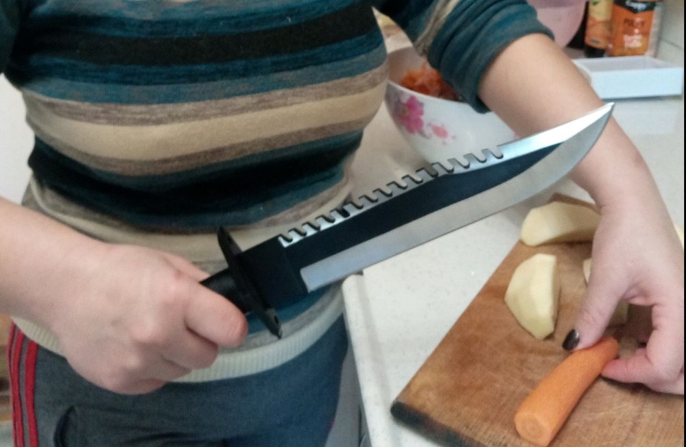 Лот стоманени ножчета