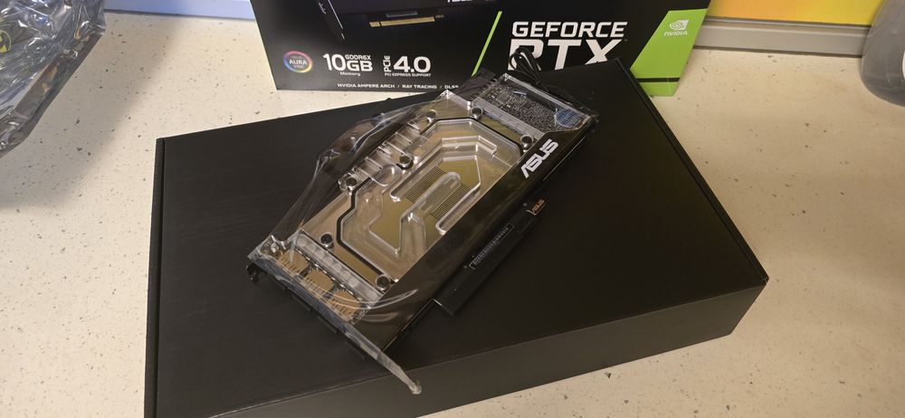 Видео карта ASUS EKWB GeForce® RTX™ 3080, 10GB GDDR6X, 320-bit
