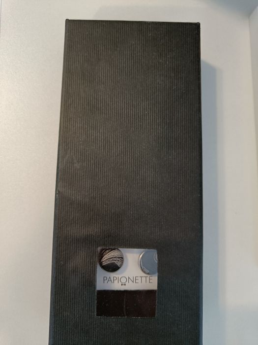 Set papion, butoni și batista Papionette