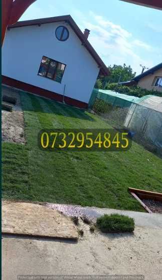 Montaj Gazon Rulou – Transformă-ți Curtea în 24h