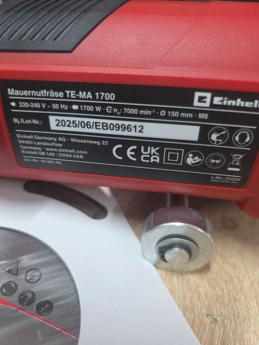 Masina de frezat Einhell TE-MA 1700 Debitor canale (4350740)