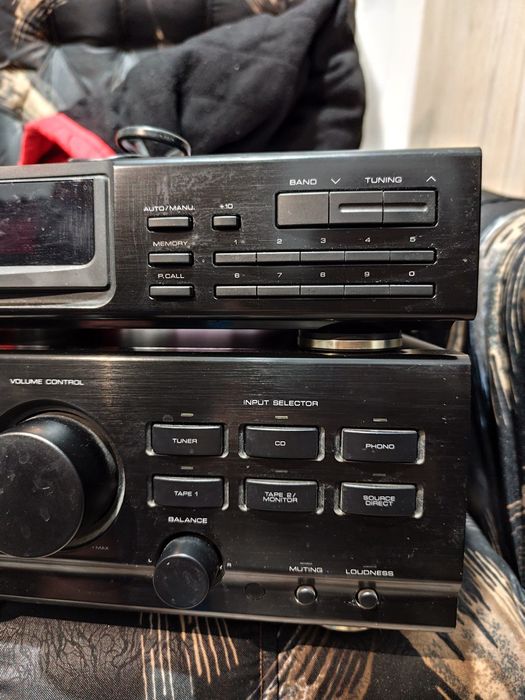 Kenwood усилвател с радиоприемник