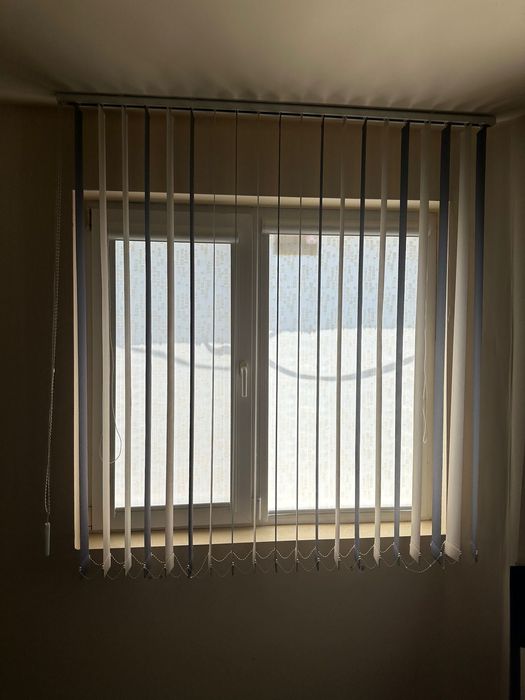 Щори плисе запазени ,като нови ,двуцветни