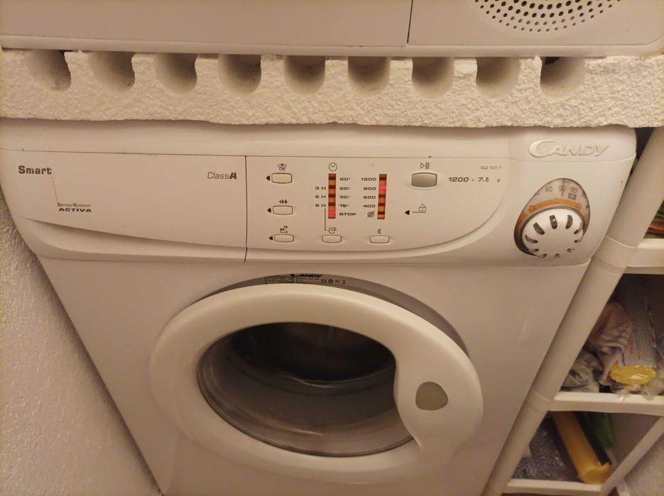 продавам пералня кенди Candy 7,5 kg клас А, Sensor system Activa.
