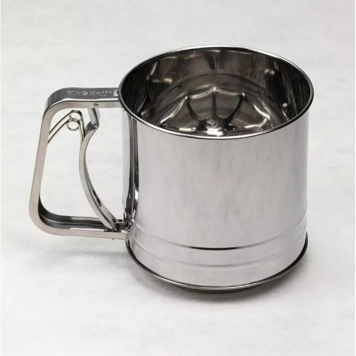 Sita pentru faina, inox, 12 cm, 450 gr, Kinghoff