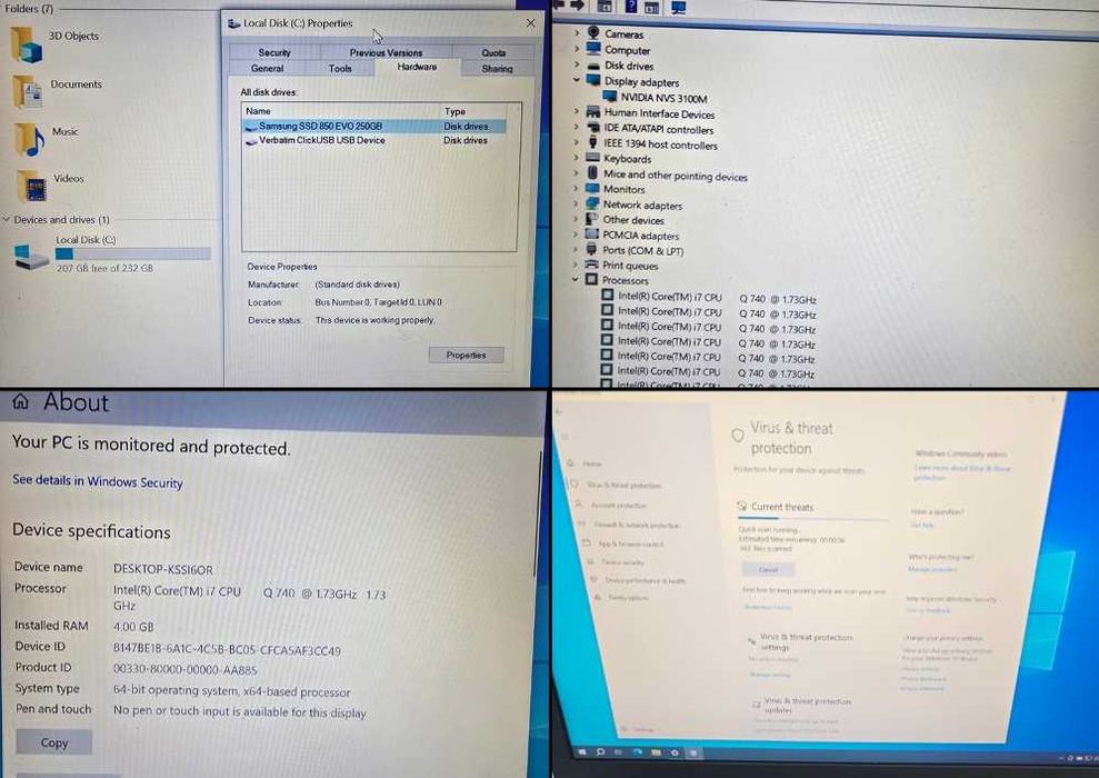 Laptop Dell Latitude E6510 Intel®