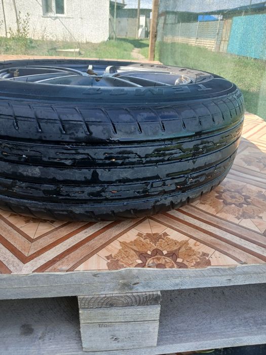 Летняя резина на титанке