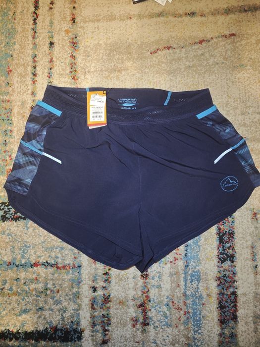 Pantaloni scurti alergare trail barbati La Sportiva M PRET FIX