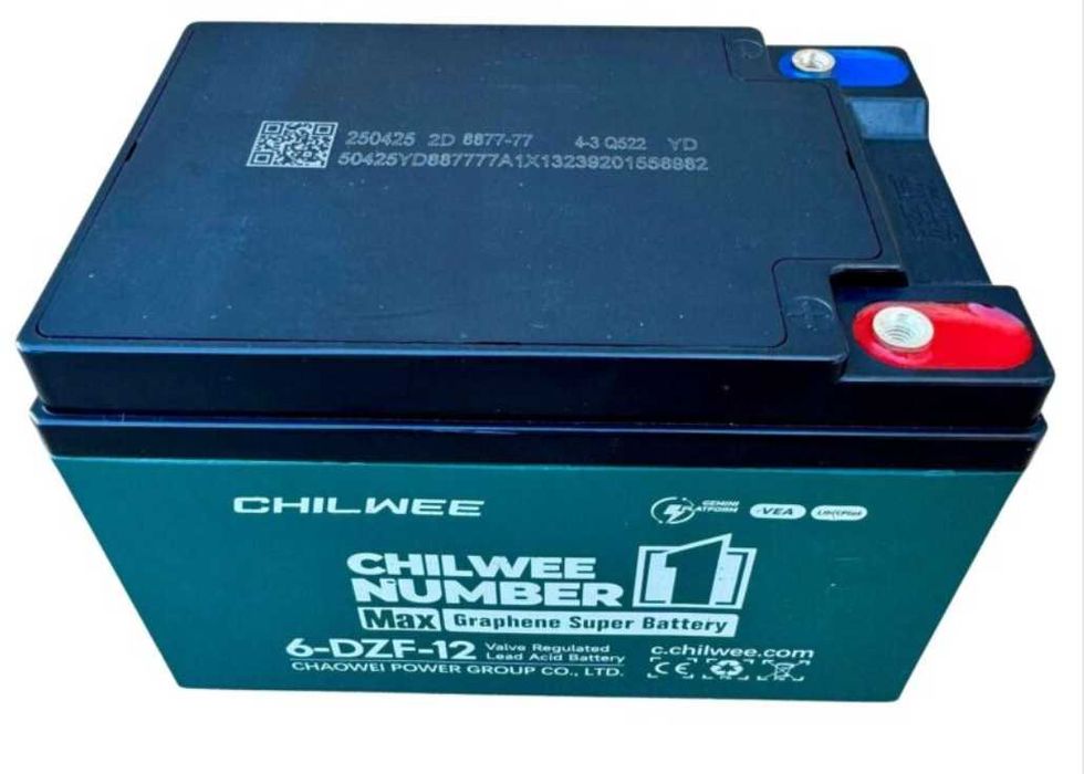 Baterie VRL Vehicule Electrice GEL 12V 12Ah CHILWEE 2026