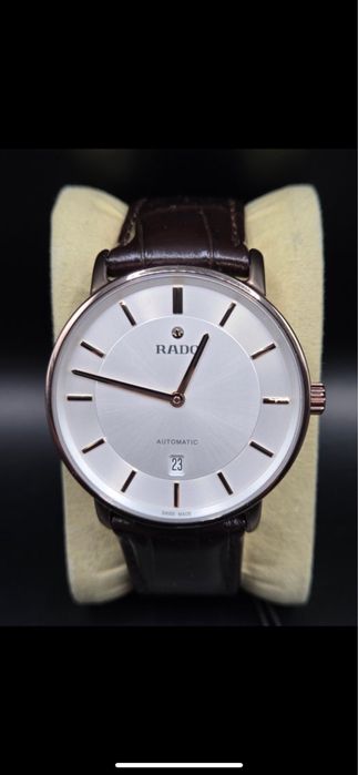 Rado diamaster ceramic placat cu aur