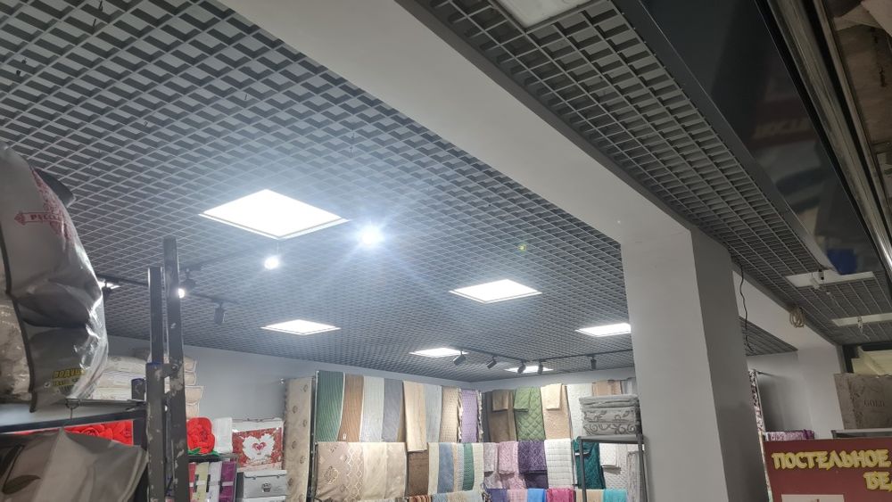 Грильято потолок подвесной