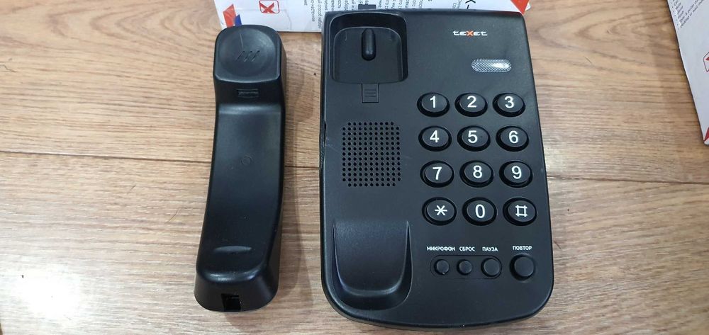 Новый Телефон проводной TeXet
