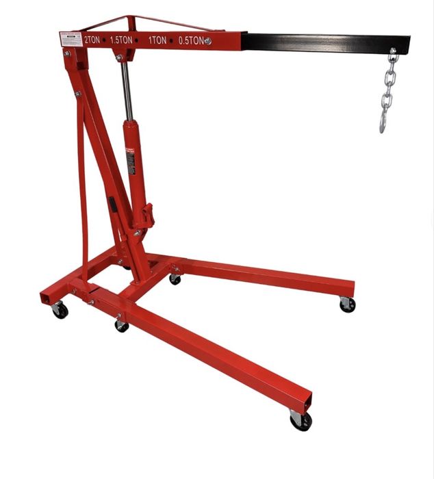 Vand macara hidraulica tip girafa 2T pliabila scos motor