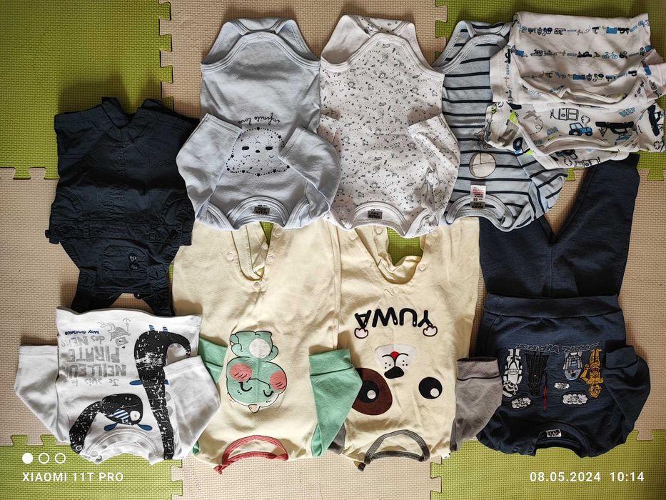 Дрешки за бебе р. 62-68 см