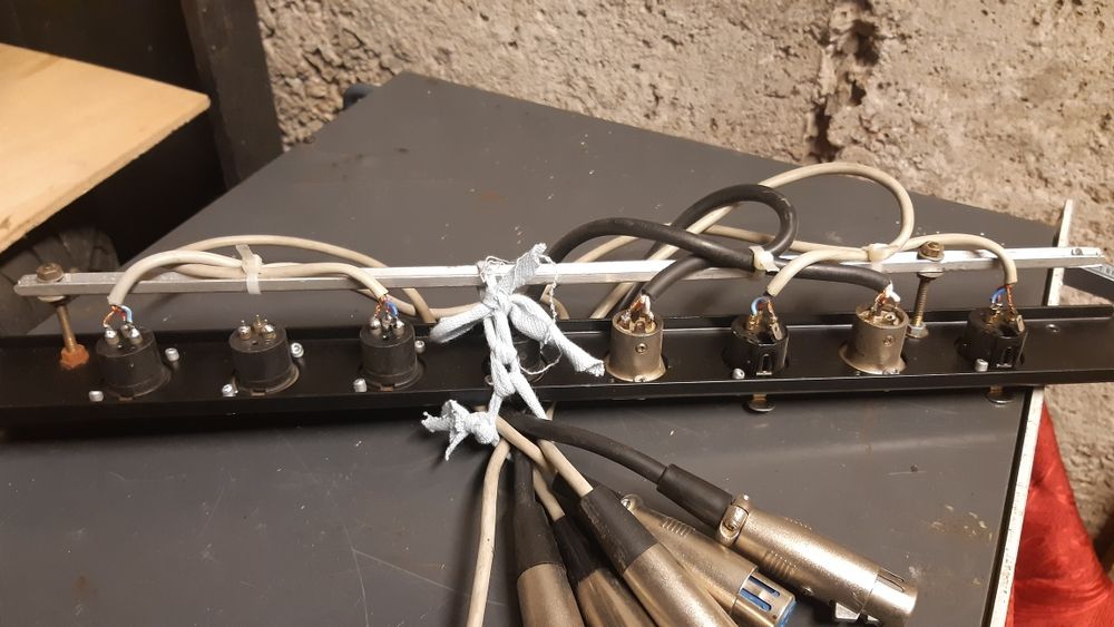 Рак панел, с готови конектори