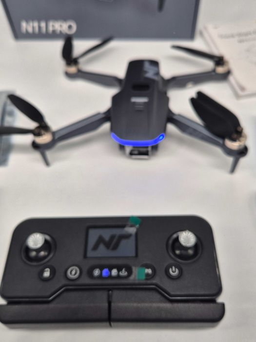 Dronă GPS NAFYRE N11 PRO, Cameră 4K UHD, 3 Baterii, 90 min - Grad E