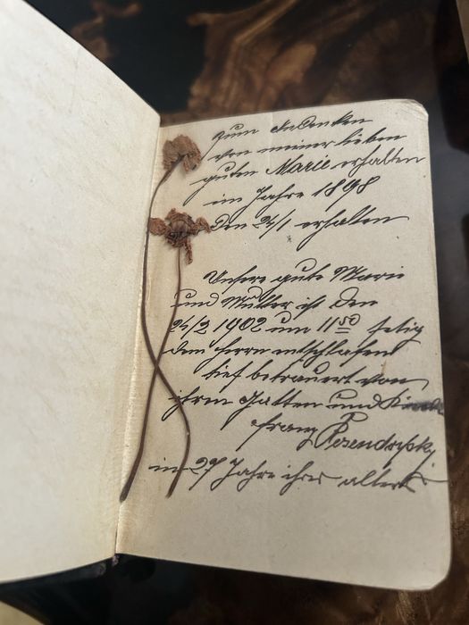 Антикварна немска религиозна книга (молитвеник) – XIX век