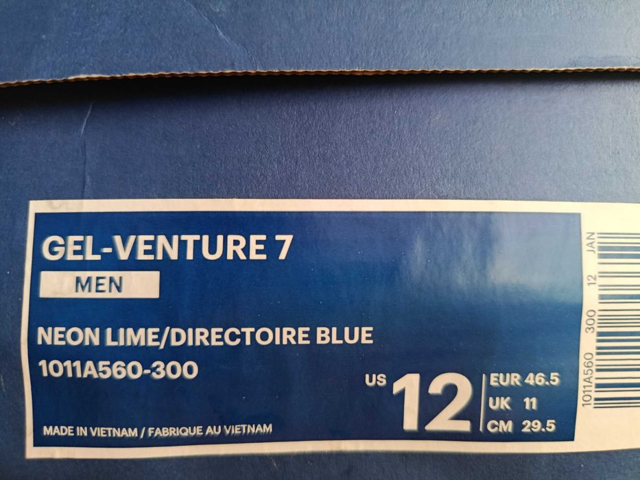 Мъжки Маратонки ASICS Gel-Venture 7,номер 46.5