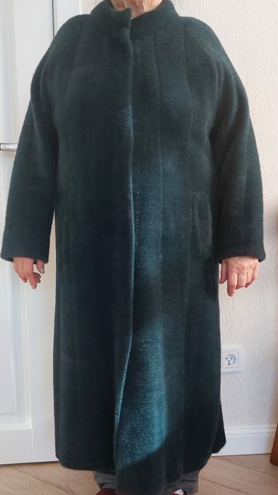 Пальто из альпаки теплое