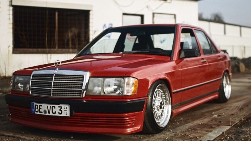 Бампер на мерседес w190(201) ббс
