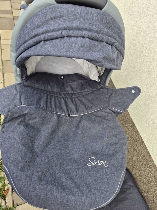 Carucior 3 in 1, Camarelo Sirion