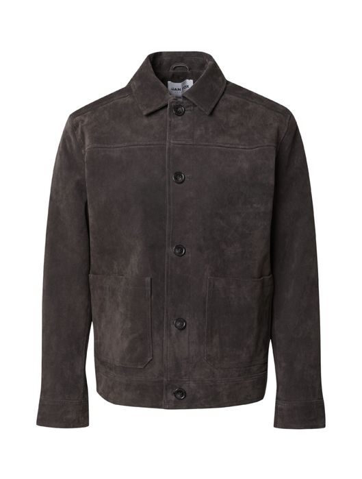 Dan Fox Apparel Leather Jacket мъжко кожено яке/естествена кожа -L