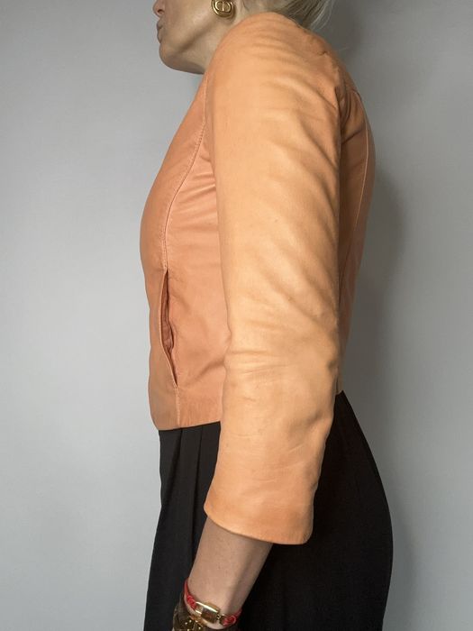 Дамско кожено яке MASSIMO DUTTI