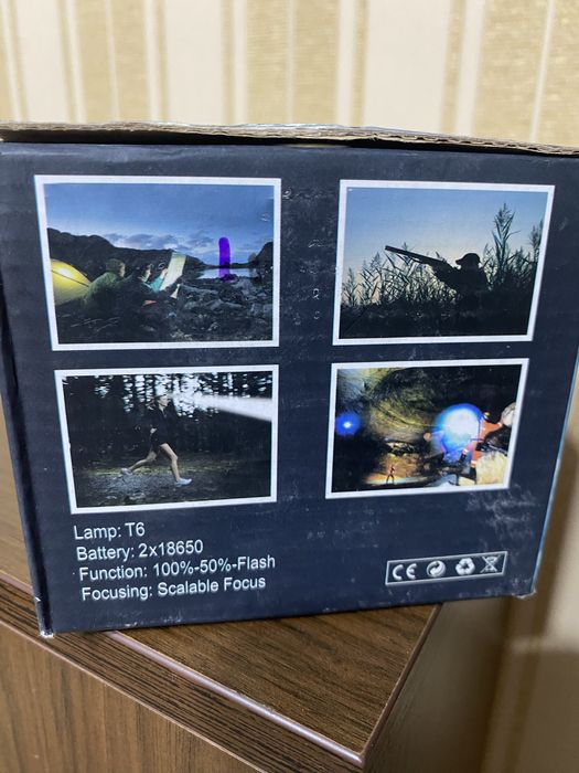 Продам налобный фонарик