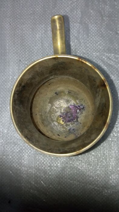 Кружка латунная .